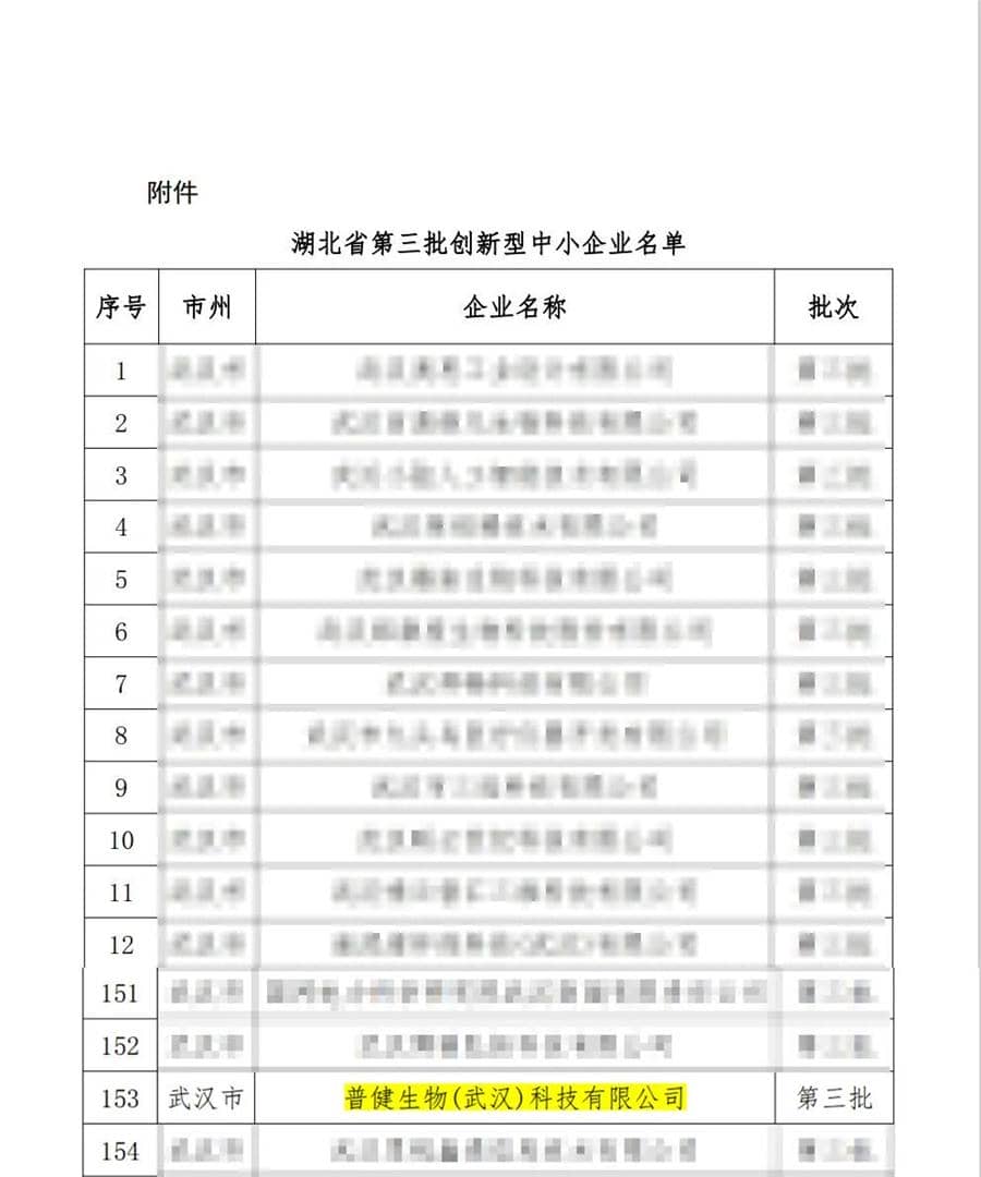 好事成雙|創(chuàng)新驅(qū)動科技力量！普健生物捷報(bào)頻傳，再次榮獲國家級和省級榮譽(yù)！