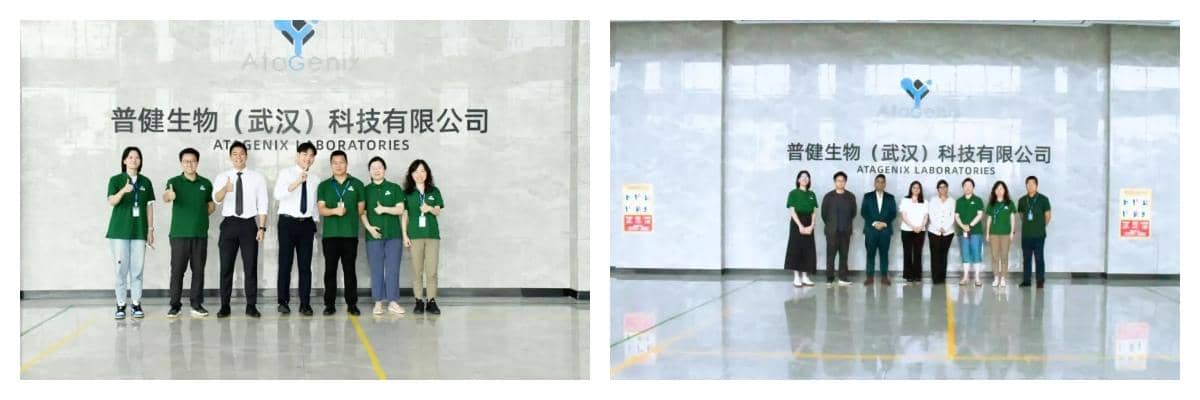 海外客戶走進(jìn)普健生物實(shí)驗(yàn)研發(fā)基地，為一站式蛋白抗體開發(fā)平臺(tái)點(diǎn)贊